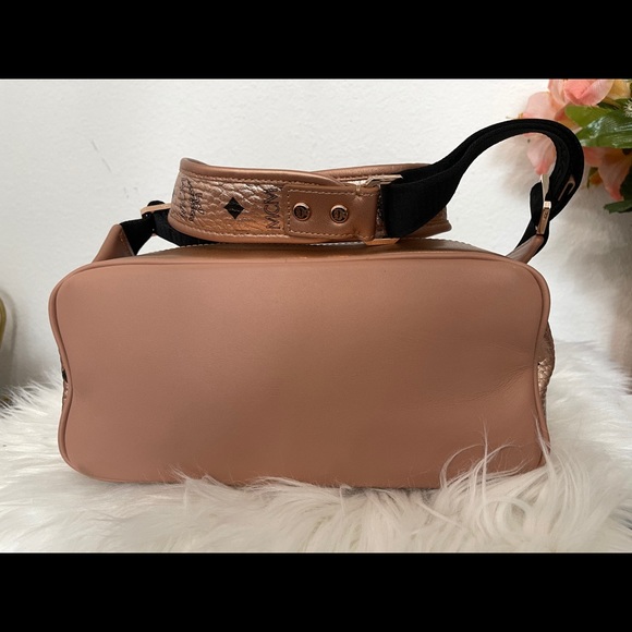 MCM Backpack w/ Chain Pouch - Picture 6 of 16